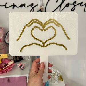 3D Printed Bundle/Rerun Request Sign - Black on White